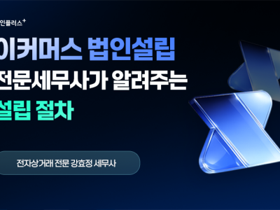 이커머스 법인설립, 어떻게 하나요?